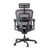 silla ergonomica negro ergohuman black carbon red 6