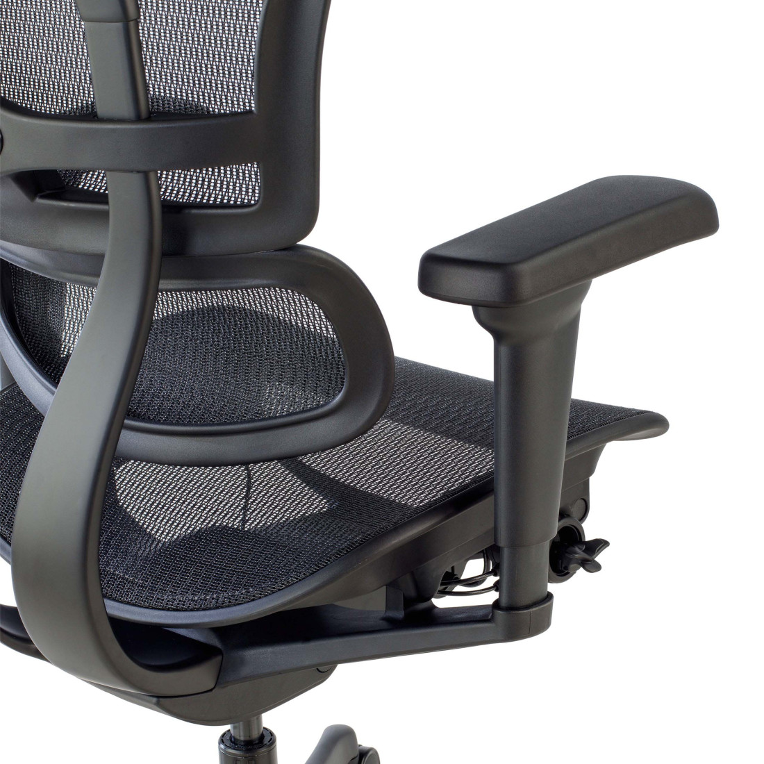 silla ergonomica negro ergohuman black carbon red 5