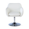 sillon para sala de espera blanco soho piel sintetica 3