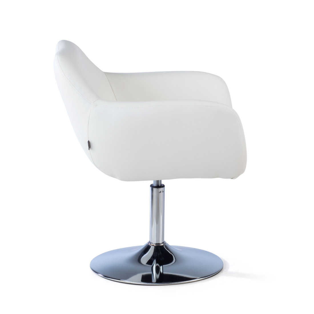 sillon para sala de espera blanco soho piel sintetica 6