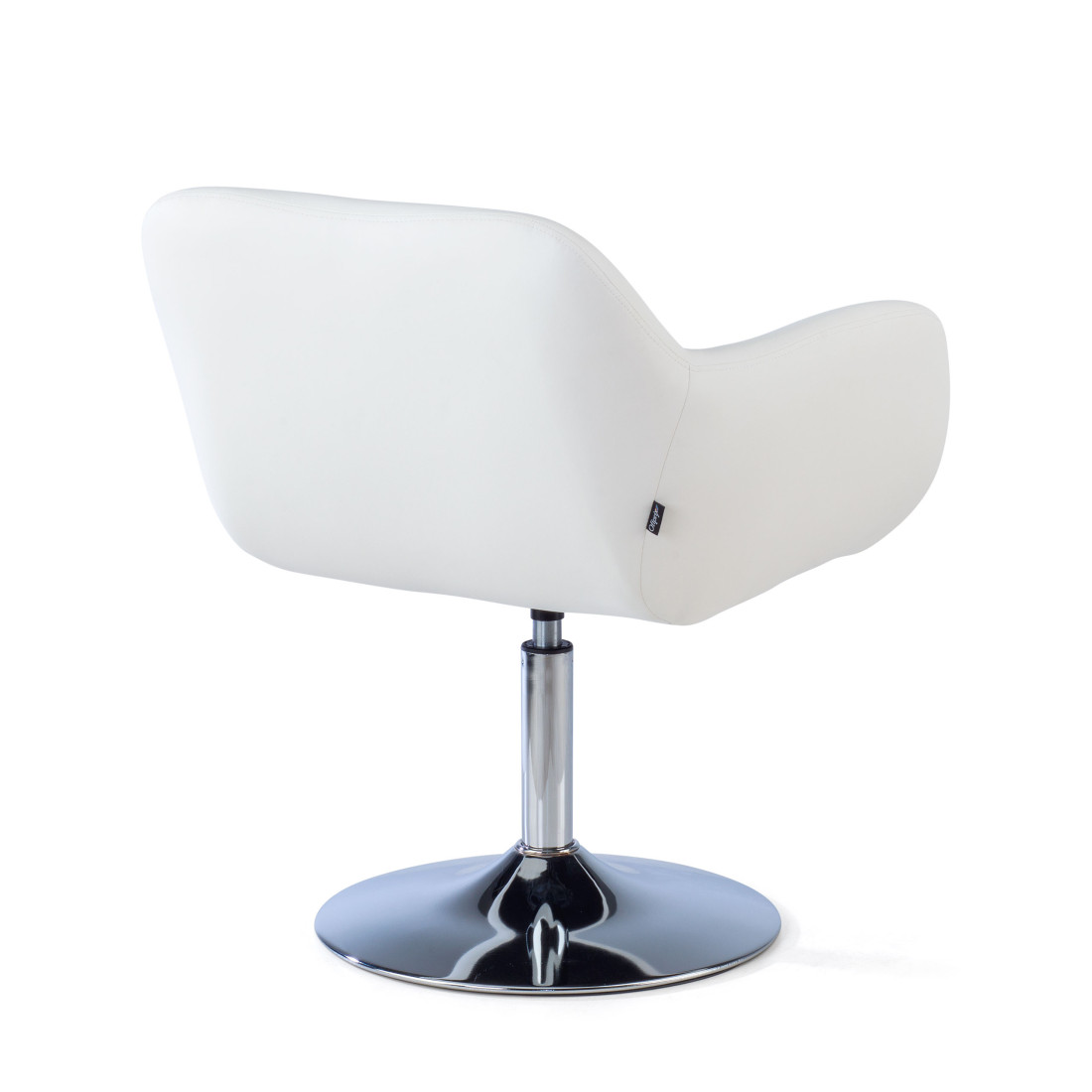 sillon para sala de espera blanco soho piel sintetica 9