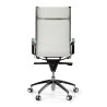 sillon de oficina blanco croma estructura cromada red red 6