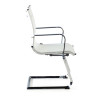 silla confidente blanco croma estructura cromada red red 3