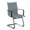 Sillón confidente de oficina Croma, estructura negra