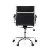 sillon de oficina negro milano piel sintetica 7