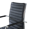 sillon de oficina negro milano piel sintetica 6