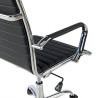sillon de oficina negro milano piel sintetica 5