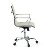 sillon de oficina blanco milano piel sintetica 4