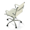 sillon de oficina blanco milano piel sintetica 8