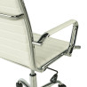 sillon de oficina blanco milano piel sintetica 5
