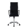 sillon de oficina negro milano piel sintetica 3