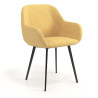 silla confidente amarillo moon 4 patas 1