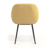 silla confidente amarillo moon 4 patas 6