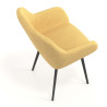 silla confidente amarillo moon 4 patas 7