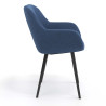 silla confidente azul moon 4 patas 3
