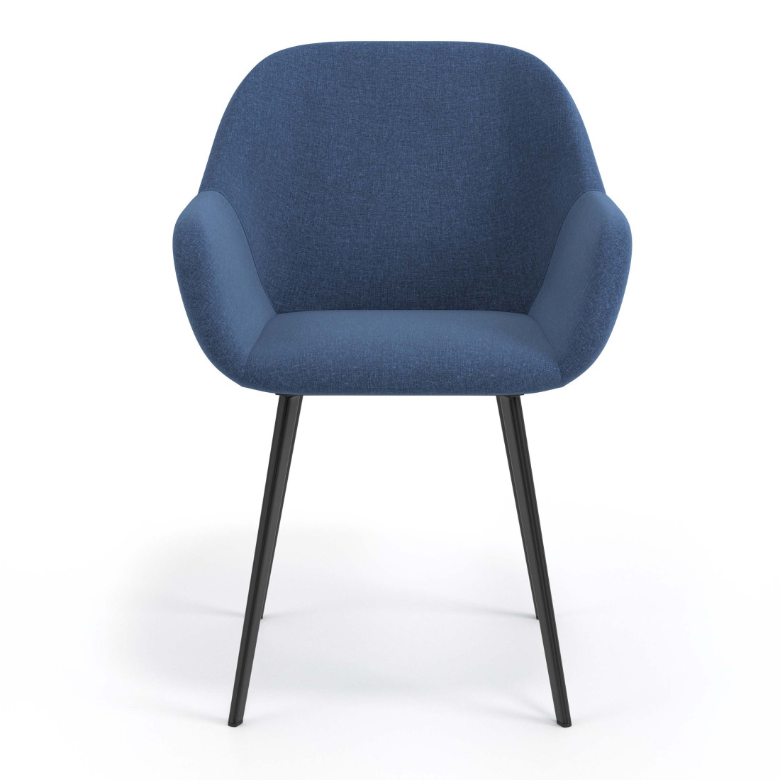 silla confidente azul moon 4 patas 4