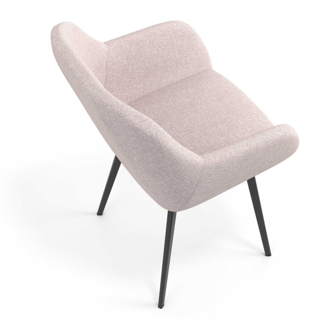 silla confidente beige moon 4 patas 7