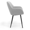 silla confidente gris moon 4 patas 3