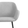 silla confidente gris moon 4 patas 5