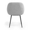 silla confidente gris moon 4 patas 6