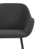 silla confidente antracita moon 4 patas 5