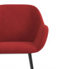 silla confidente rojo moon 4 patas 5