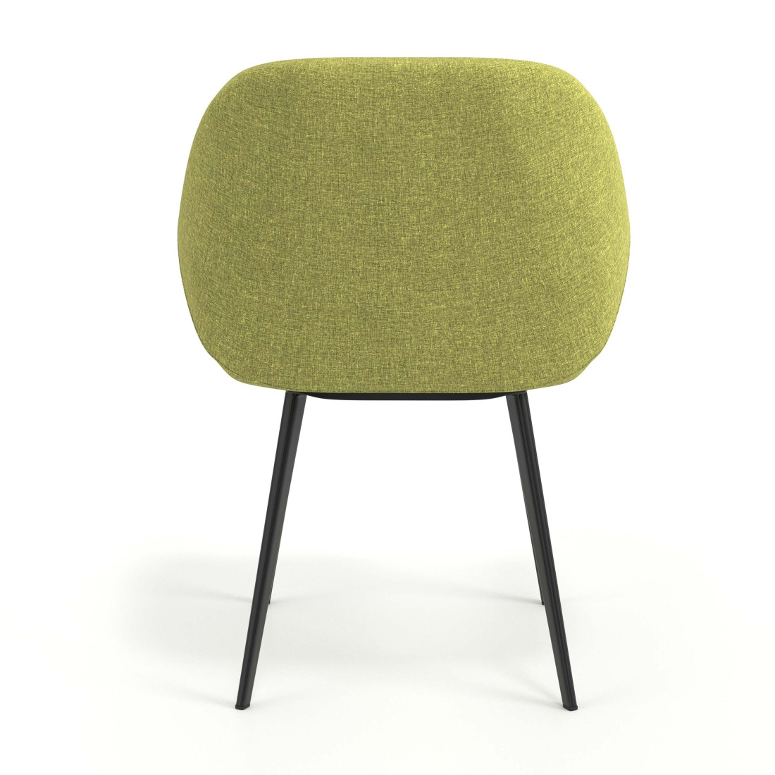 silla confidente verde moon 4 patas 6