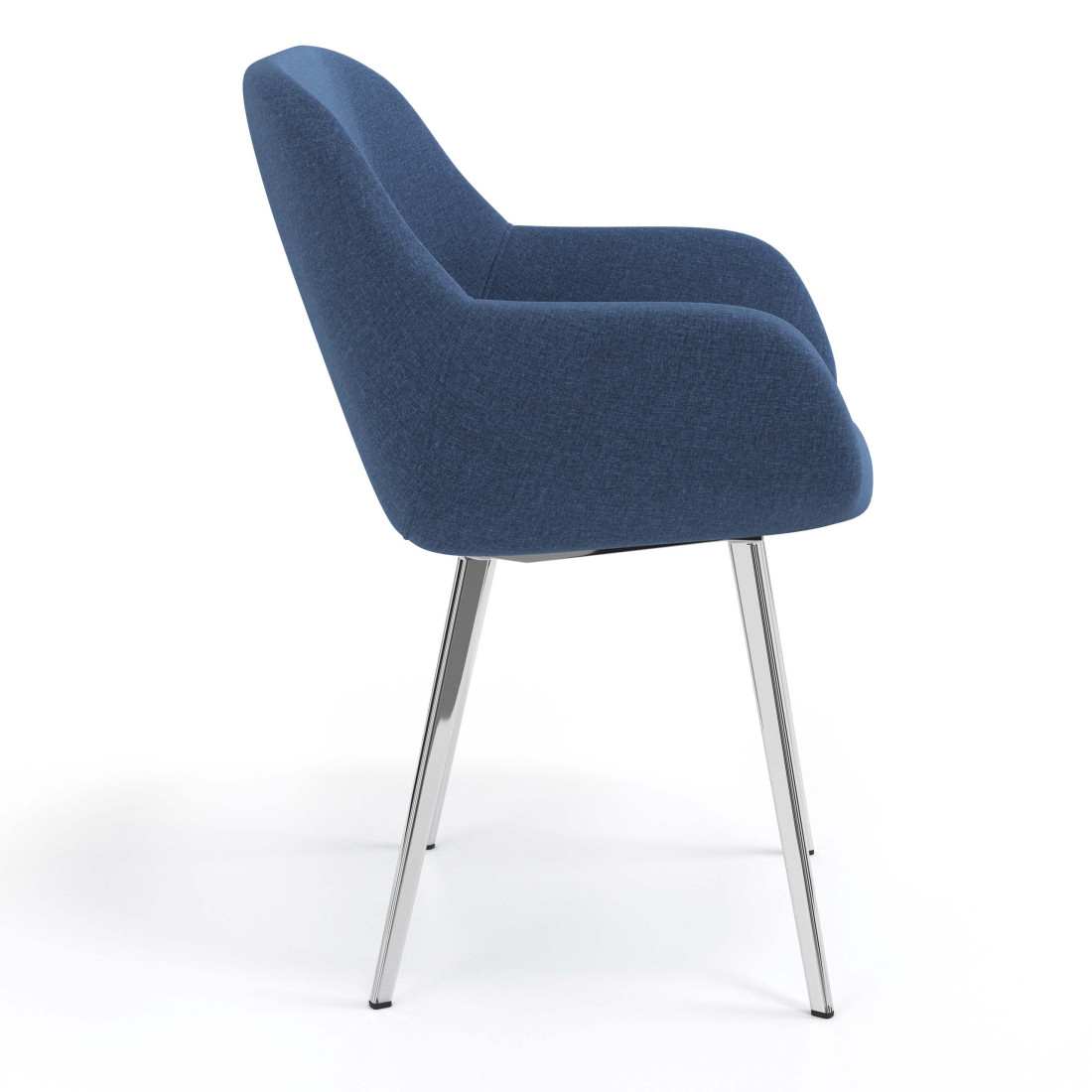 silla confidente azul moon 4 patas 3