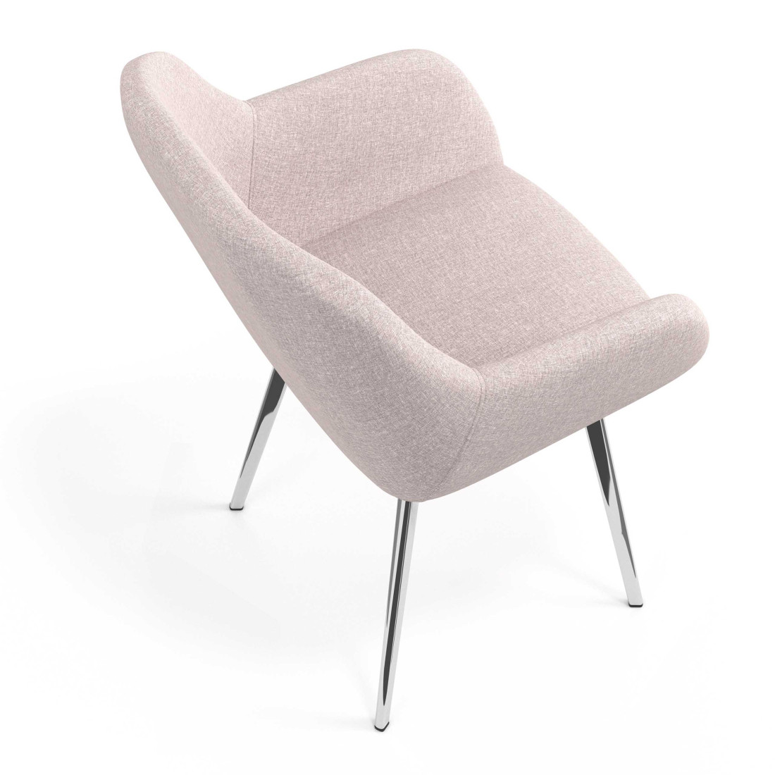 silla confidente beige moon 4 patas 7
