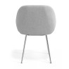 silla confidente gris moon 4 patas 6