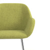 silla confidente verde moon 4 patas 5