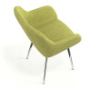 silla confidente verde moon 4 patas 7
