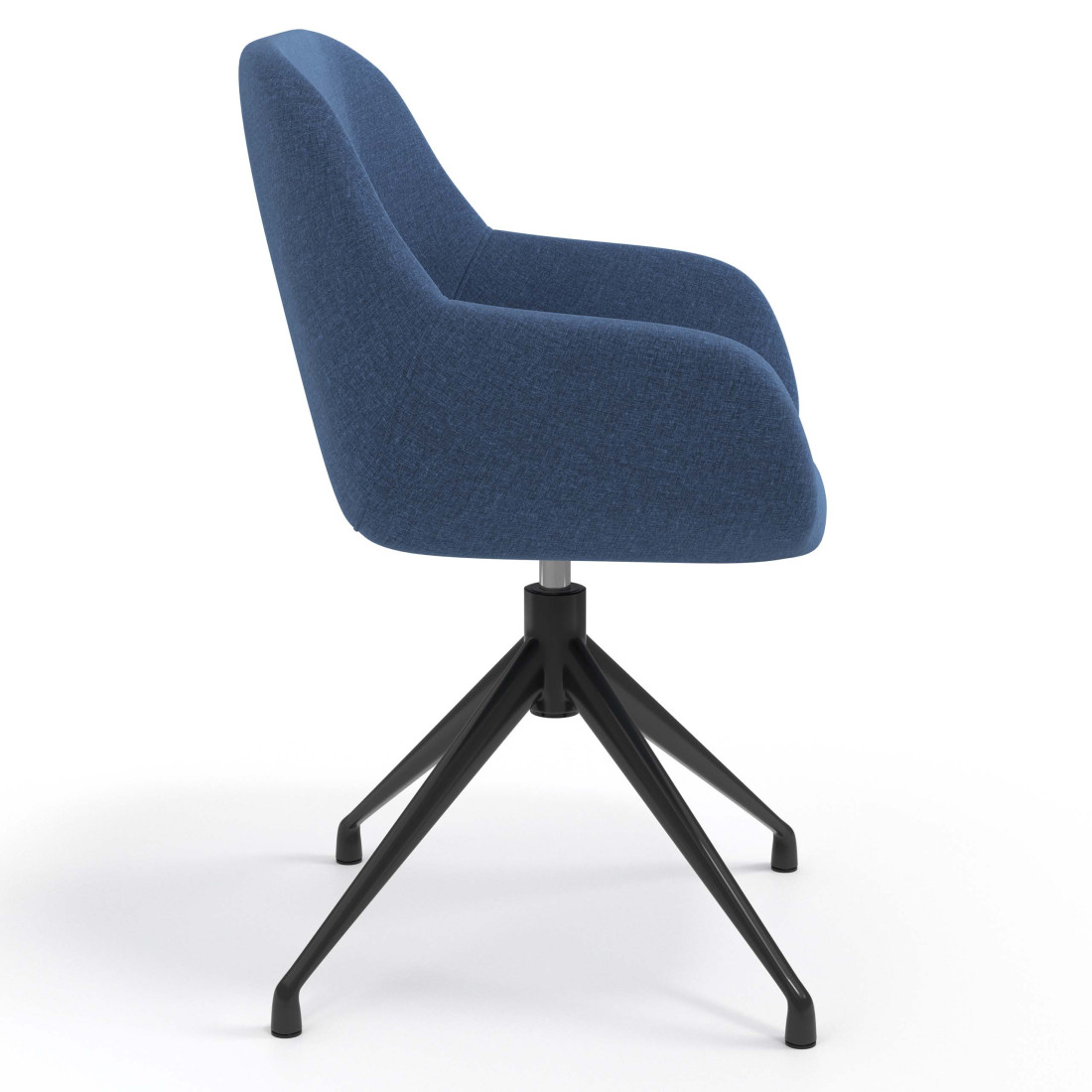 silla confidente azul moon giratoria 3