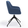 silla confidente azul moon giratoria 3