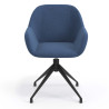 silla confidente azul moon giratoria 4