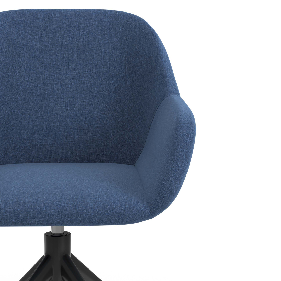 silla confidente azul moon giratoria 5