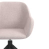 silla confidente beige moon giratoria 5