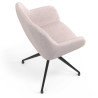 silla confidente beige moon giratoria 7