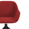 silla confidente rojo moon giratoria 5