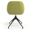 silla confidente verde moon giratoria 6