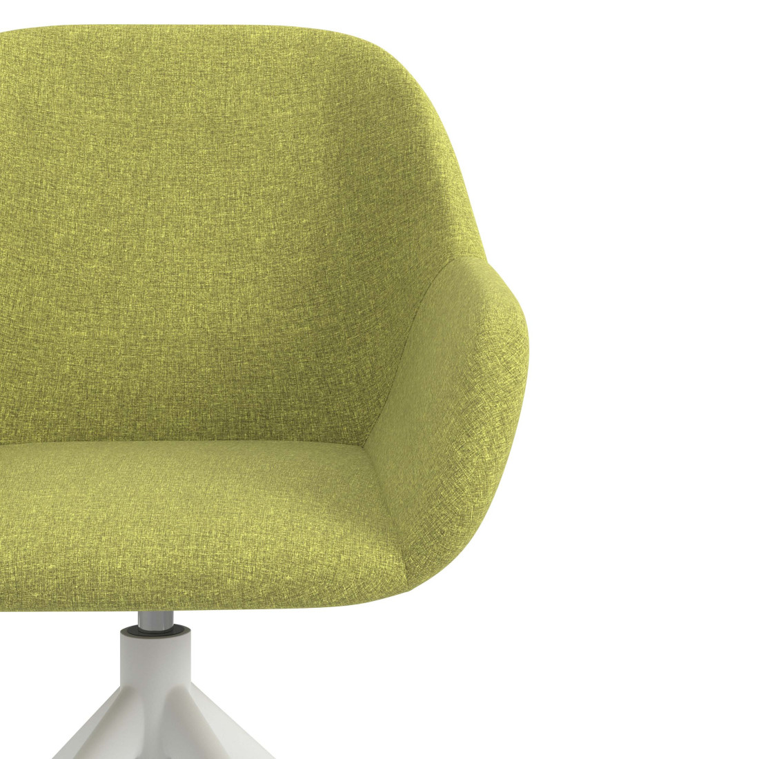 silla confidente verde moon giratoria 5
