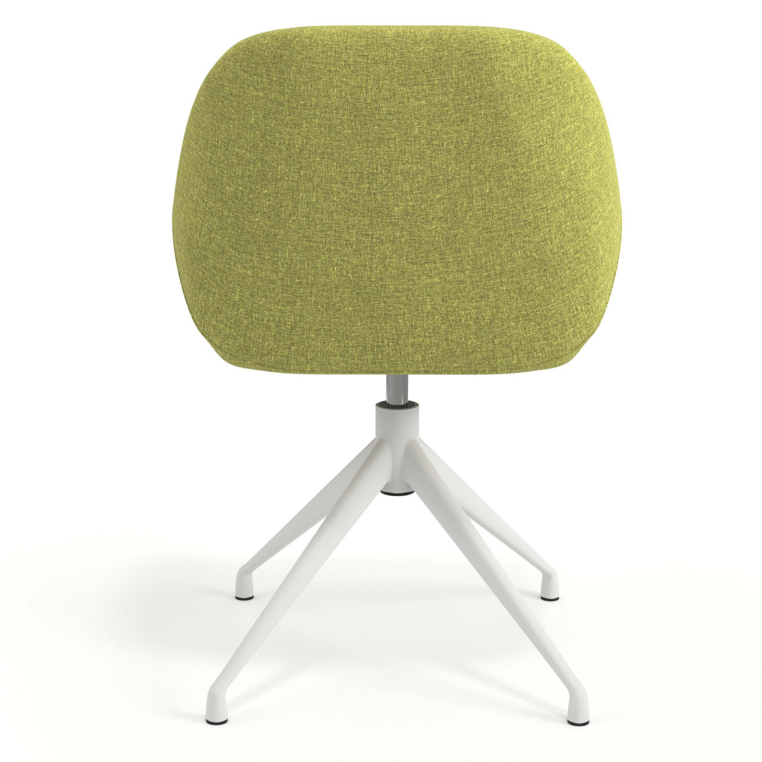 silla confidente verde moon giratoria 6