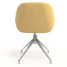 silla confidente amarillo moon giratoria 6