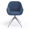 silla confidente azul moon giratoria 4