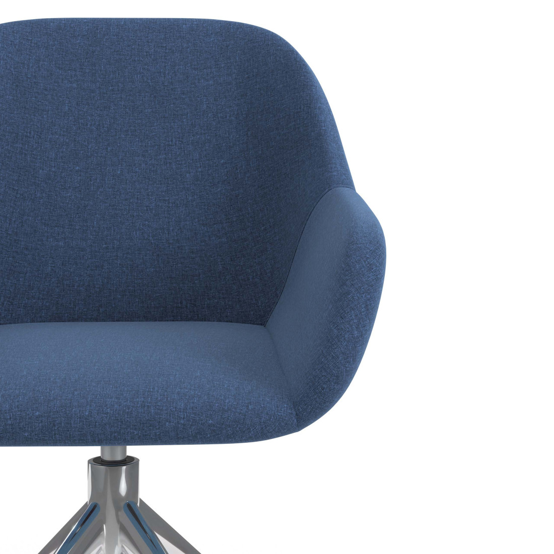 silla confidente azul moon giratoria 5