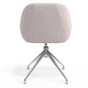 silla confidente beige moon giratoria 6