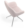 silla confidente beige moon giratoria 7