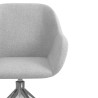 silla confidente gris moon giratoria 5