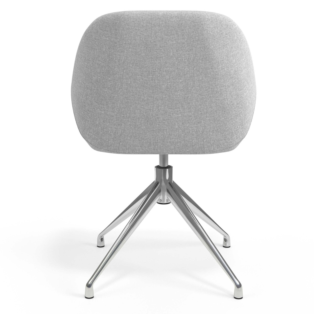 silla confidente gris moon giratoria 6