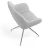 silla confidente gris moon giratoria 7